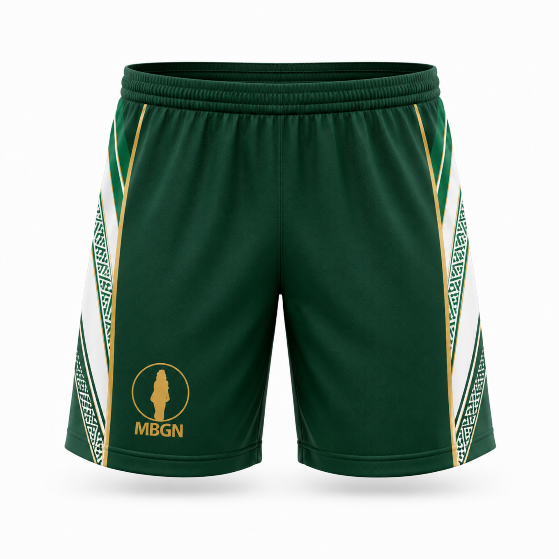 mbgn sports kit green shorts mbgn sports kit green shorts