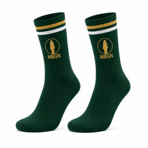 mbgn sports socks green